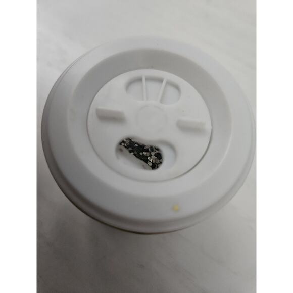 Vintage Glitter Glitterex Corp 2oz Silver Made In USA Open 95% Full - Picture 7 of 7